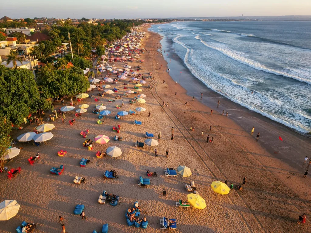 Things to do in Kuta Bali including surfing beaches shopping and nightlife