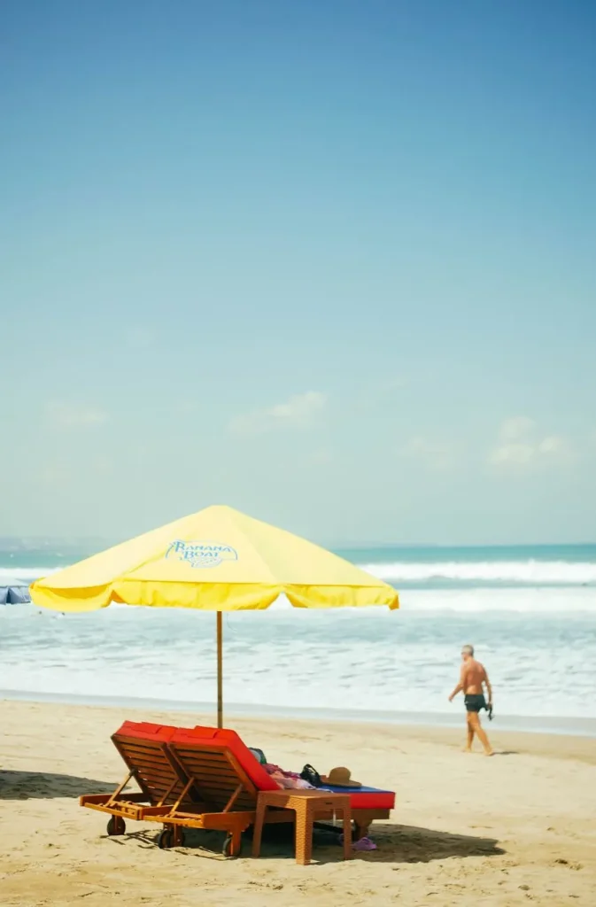 First-time visitor exploring Kuta Bali beaches surfing and attractions