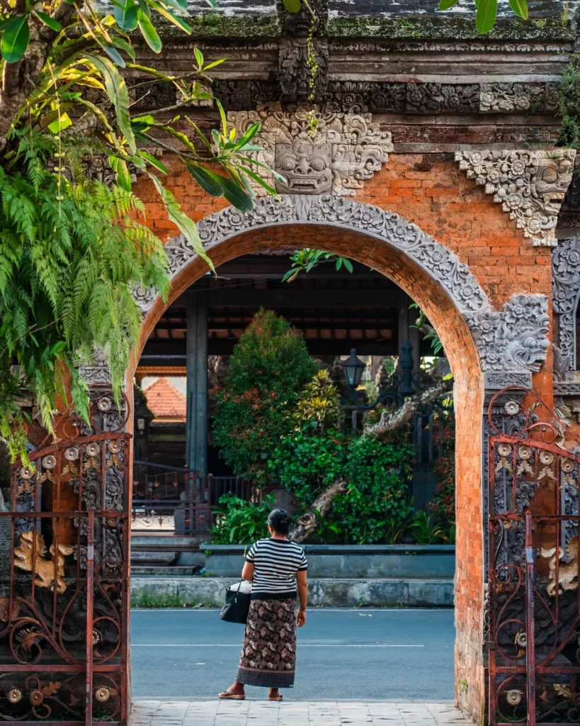 Best places to visit in Ubud Bali including rice terraces temples and waterfalls